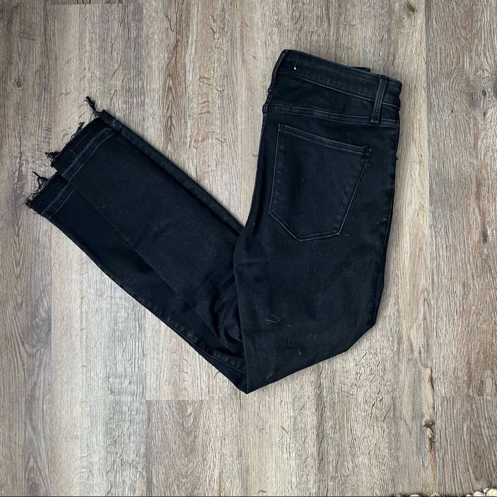 Abercrombie Button Fly High Waisted Skinny Jean